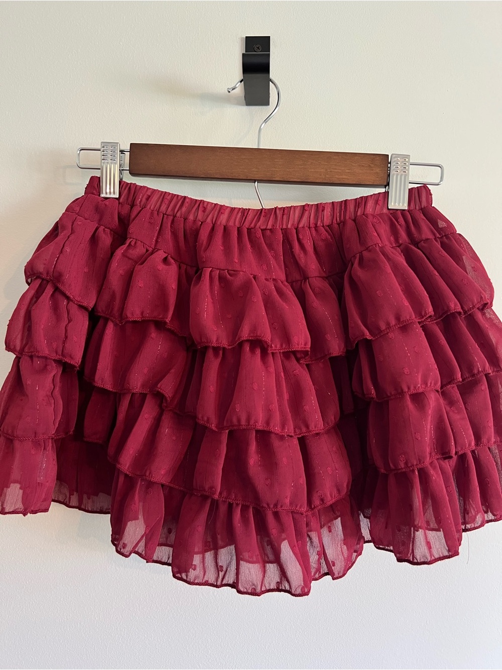 Altar'd State Tiered Ruffle Skirt - Picture 3 of 6